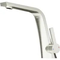 Steinberg Serie 260 Waschtischarmatur 26010101BN Ausladung 158mm, brushed nickel, ohne Ablaufgarnitur