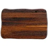 Holz4home La Madera Schneidebrett Basic aus Eiche Dunkel