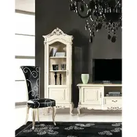 AEA Klassische Wohnwand Set Vitrine rtv Sideboard Vitrinen Schrank Schränke 3tlg.