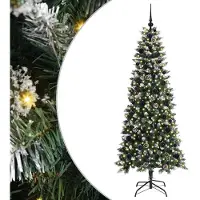 vidaXL Rune (mit LEDs und schwarzen Bällen)