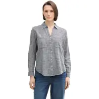 Tom Tailor With Slub Structure 1035247 Langarmbluse
