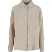 Urban Classics Klassische Bluse "Ladies Oversized Musselin Blouse"