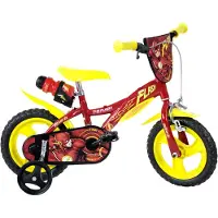 Dino Bikes Blitz 12 Zoll 21 cm Jungen durchdrehen Rot/Gelb