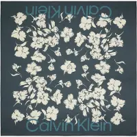 Calvin Klein Modetuch "ALLOVER FLORAL SQUARE SCARF" Mit Blumenmuster für einen schicken Auftritt