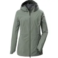 Killtec Funktionsjacke "KOS 83 WMN JCKT", Damen, Gr. 38, grün, Obermaterial: 100% Polyester, Jacken Funktionsjacke, Wind- und wasserdichte Damenjacke mit regulierbarer Passform