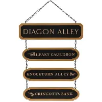 W M Widdop Harry Potter – Wanddekoration, Diagon Gasse