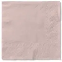 Mank Tissue Serviette Altrosa, 24 x 24 cm, 150 Stück -