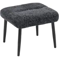 HOMCOM Sitzhocker-45L x 41B x 38H cm-Dunkelgrau | Gr.: onesize