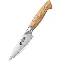 Xinzuo - Schälmesser – X02O Pin Serie - 11 cm - hergestellt aus 3-lagigem Verbundstahl