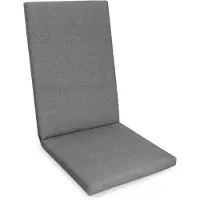 Gardissimo COMO Hochlehner Gartenstuhl Polster Auflage 120x50x6cm grau