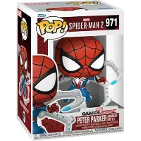 Funko POP! Spiderr-Man 2 - Peter Parker Advanced Suit 2.0 971 - Pop! Vinyl Figur