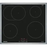 NEFF Constructa CM424055, Schwarz, Integriert, 60 cm, Zonen-Induktionskochfeld, Glaskeramik, 4 Zone(n)