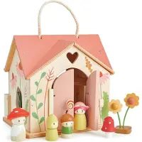 Tender Leaf Toys Holzspielzeug - Puppenhaus - Rosewood Cottage - - One Size - Puppenhauser