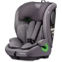 Caretero , i-Size Autositz Kinder, Vorne Babyautositz 76-150cm, Vivo Grau
