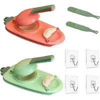 Sonstige Verlage Famini Hand Pierogi Form 2 in 1 Plastik Set von 2 Stücken