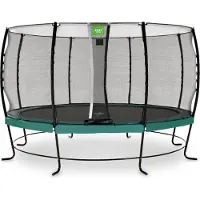 Exit Lotus Classic Trampolin ø427cm, auf Beinen, Rund, Grün