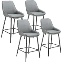 TecTake Thekenstuhl Siera 49 x 54 x 100 cm, Belastbarkeit 120 kg