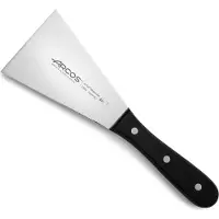 Arcos Spatel Universal 286400 Edelstahl Nitrum, Mango Polyoxymethylen und Klinge 12,5 x 9 cm mit Abdeckung auf Klinge