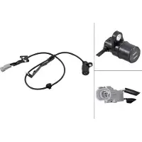 ABS Sensor Raddrehzahl passiver Sensor 665 mm Kabel . für TOYOTA HILUX