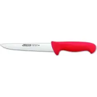 Arcos Metzgermesser Farbe - Prof 294722 Edelstahl Nitrum und mango ergonomische rote Polypropylenklinge und 18 cm Klinge, Vitrine