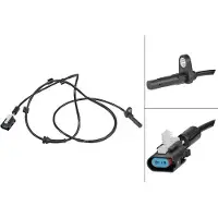 ABS . Sensor Raddrehzahl für FORD Transit Mk6 Kasten (V347, V348, FA) 30215