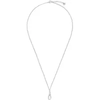Tom Tailor Damen Halskette mit Anhänger aus Edelstahl silber, silber, Gr. ONESIZE