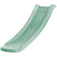Axi Sky120 Rutsche Pastellgrün - 118 cm | Anbau Element für Kinder Spielturm / Spielhaus / Stelzenhaus | Anbaurutsche für Podesthöhe 60 cm