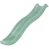 Axi Sky175 Rutsche mit Wasseranschluss Pastellgrün - 175 cm | Anbau Element für Kinder Spielturm / Spielhaus / Stelzenhaus | Wasserrutsche / Anbaurutsche für Podesthöhe 90 cm