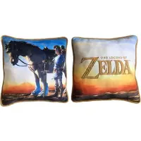 WTT Nintendo Coussin Zelda Link & Epona Premium Broderie