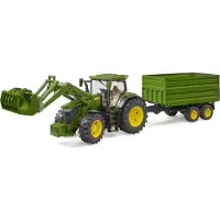 BRUDER Traktor - John Deere 7R 350 m. Frontlader... - 03155 - - One Size - Autos