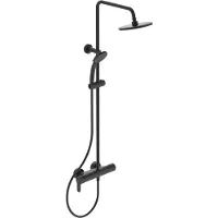 Ideal standard Cerafine O Duschsystem mit Einhebel-Brausearmatur Aufputz, BC750XG, Farbe: -mit AntiSlip