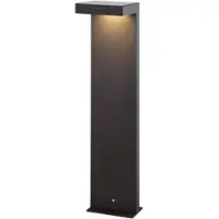 KLEWE LED-Solarlampe ALA GROUND MAXI, anthrazit, 65 cm, IP65 MAXI, schwarz, Aluminium, Modern, Solarleuchten