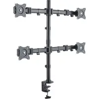 Puremounts LCD-Schreibtischhalter PM-Office-04, VESA 100x100mm