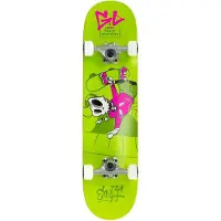 Enuff Skateboards Enuff Skateboard - 7,75'' - Skully Complete - Grün - - One Size - Skateboards