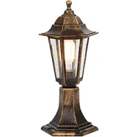 QAZQA Außenlampe Antik Messing IP44 - New Haven