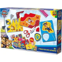 SES Creative Paw Patrol Bastelset Schneiden lernen für Kinder - pädagogisches Spielzeug