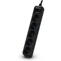 Cyberpower Tracer III B0520SC0-FR, 350 J, 5 AC-Ausgänge, Typ E, 200 - 250 V, 50 - 60 Hz, Schwarz
