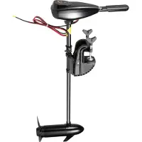 StarTech.com Bootsmotor - Elektrischer Außenborder/Trollingmotor - 800 W - 1,2 PS - 5 Vorwärts/3 Rückwärts - Max 7 km/h - 124×37 cm - Schwarz