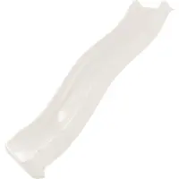 Axi Sky220 Rutsche mit Wasseranschluss Creme - 220 cm | Anbau Element für Kinder Spielturm/Spielhaus/Stelzenhaus | Wasserrutsche/Anbaurutsche für Podesthöhe 120 cm