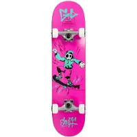 Enuff Skateboards Enuff Skateboard - 7,25'' - Skully Mini Komplett - Pink - - One Size - Skateboards