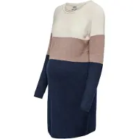 ONLY Strickkleid in Whitecap Gray | Gr.: M