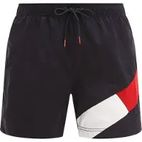 Tommy Hilfiger Colour Blocked Slim Fit Mid Length Badeshorts