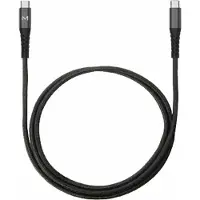 Mobilis 001342, 1 m, USB C, USB C, Schwarz