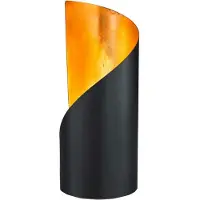 TRIO - Tischlampe FRANK - Schwarz - 10x10x24 cm