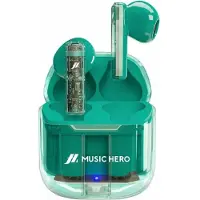 SBS Music Hero, True Wireless Stereo (TWS), Anrufe/Musik, 20 - 20000 Hz, 50 g, Kopfhörer, Cyan