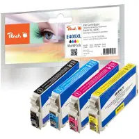 Peach PI200-908, Hohe (XL-) Ausbeute, Schwarz, Cyan, Magenta, Gelb, 19 ml, 15 ml, 4 Stück(e), Multipack