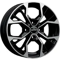 Gmp Alufelge Matisse 7.5X18 4X108 Et 35 Black Diamond