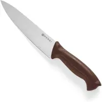 Hendi Kochmesser 180 mm Kunststoffgriff braun