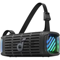 Soundcore Boom 3i, 50 W, Kabellos, Tragbarer Stereo-Lautsprecher, Schwarz, Wasserdicht, Multi