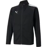 Puma Unisex Kinder Teamliga Training Jacket Jr Sweater, Black-White, 1